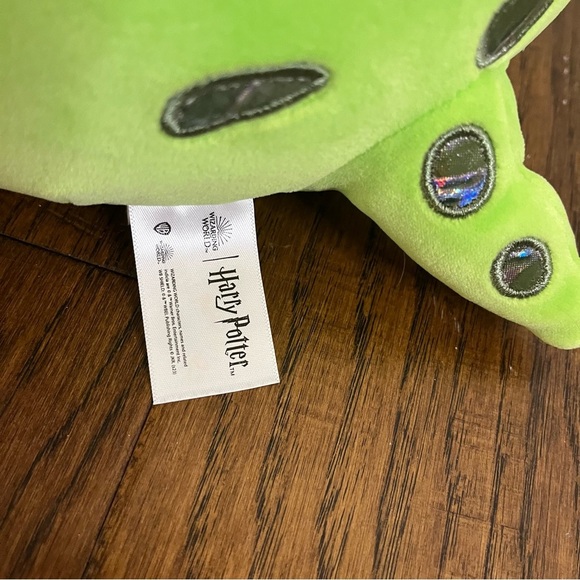 Harry Potter Slytherin Snake Squishmallow Green Plush Toy - Picture 3 of 6